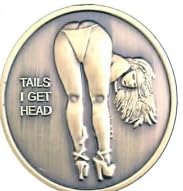 Sexy Challenge Coins (Bikini Gold)