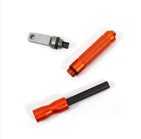 Ultimate Ferro Rod Fire Starter with Anodized Aluminum Handle - Emergency Survival Gear for Camping, Hiking & Bushcraft - 3 Pack