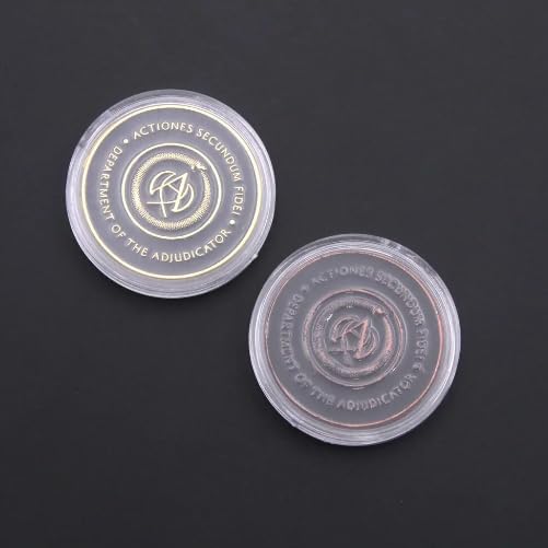Big Size John Wick Continental Hotel Gold Token Coin Replica – Premium Metal Movie Props by PowKow