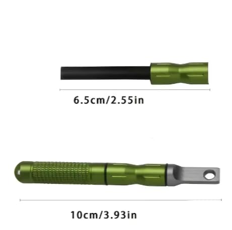 Ultimate Ferro Rod Fire Starter with Anodized Aluminum Handle - Emergency Survival Gear for Camping, Hiking & Bushcraft - 3 Pack