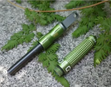 Ultimate Ferro Rod Fire Starter with Anodized Aluminum Handle - Emergency Survival Gear for Camping, Hiking & Bushcraft - 3 Pack
