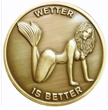 Sexy Challenge Coins (Bikini Gold)