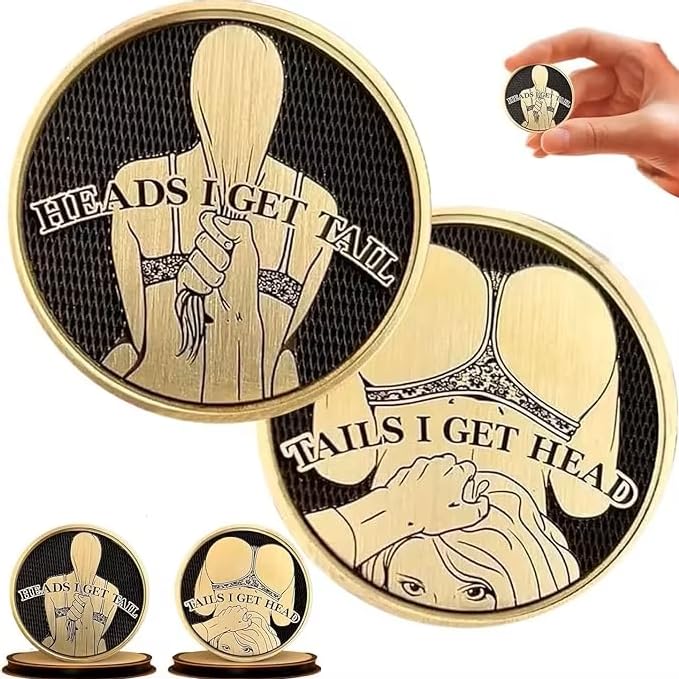 Sexy Challenge Coins (Bikini Gold)