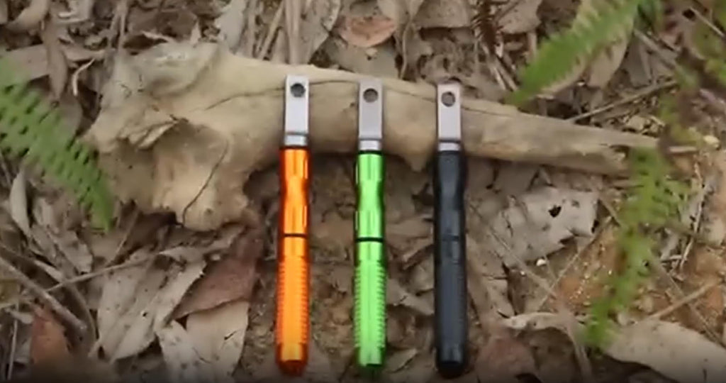 Ultimate Ferro Rod Fire Starter with Anodized Aluminum Handle - Emergency Survival Gear for Camping, Hiking & Bushcraft - 3 Pack