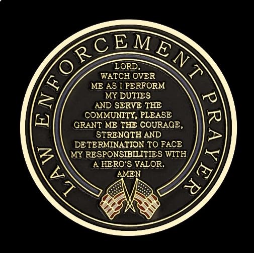Police Patron Saint Michael Challenge Coins