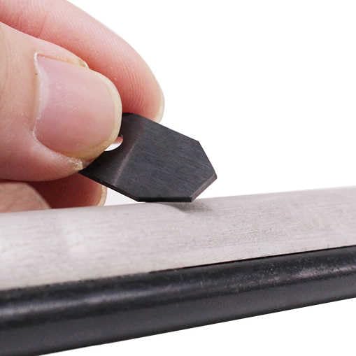PowKow Ceramic Ferro Rod Striker – Compact Fire Starter Tool for EDC, Survival, Bushcraft – Zirconia Scraper with 90° Edge – Durable, Weatherproof – Micro, Mini, Standard Sizes